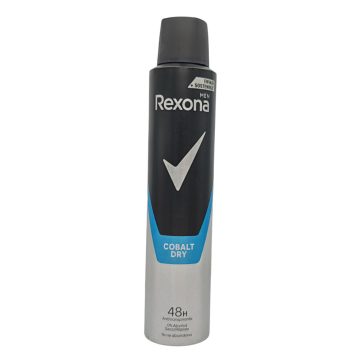   Rexona Men - Deodorant - Spray - Cobalt Dry - 200ml / Rexona férfi dezodor [ES]