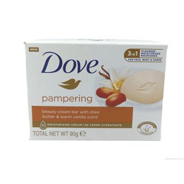   Dove Soap Pampering 90g EXPORT PACK [EN,IT,FR,ES] / Dove szappan