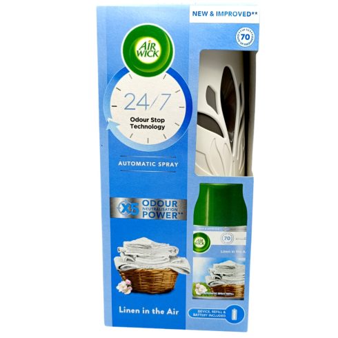 Air Wick Freshmatic System + refill 250ml Linen in the Air