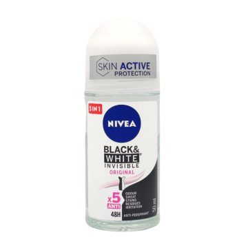 Nivea Roll on 50ml B&W Invisible Original [IT,ES,GR,EN,HE]