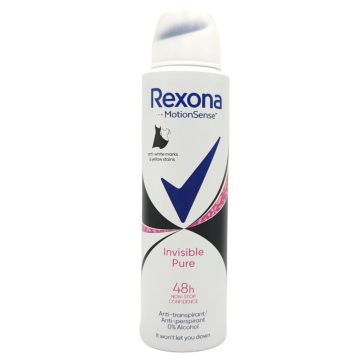 Rexona dezodor/ Deo Invisible Pure 150ml [CZ,HR,BA,HU,SI,SK]