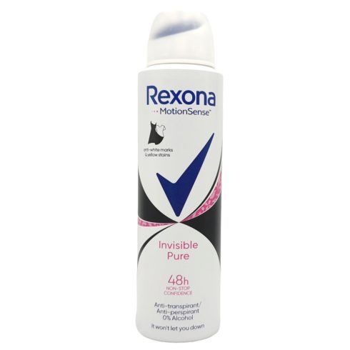 Rexona dezodor/ Deo Invisible Pure 150ml [CZ,HR,BA,HU,SI,SK]
