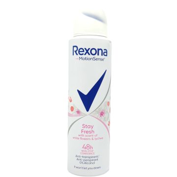   Rexona dezodor/ Deo Stay Fresh White Flowers&lychee 150ml [HU,NL,PL,RO,MD,BG,]