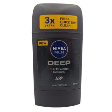   Nivea Stick Men 50ml Deep / Nivea férfi stift [CZ,SK,HU,SRB,MNE,HR,BIH,SLO,RO,BG]