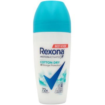 Rexona roll on motionactivated Cotton Dry 45ml [EN]