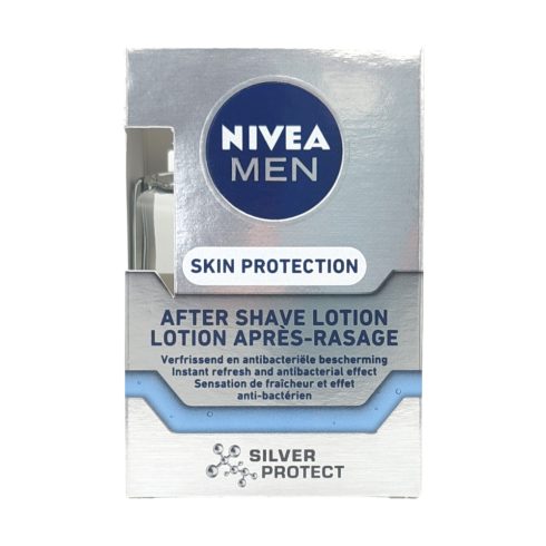 Nivea Aftershave - Lotion - Silver Protect - Skin Protection - 100ml [NL,FR,FE,UK]