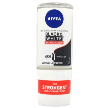  Nivea Roll-on Black & White max protection 50ml NEW Nivea női roll on 50ml[EN,NL,FR,SE,DK,NO,FI,PL]