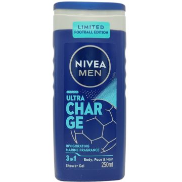 Nivea Shower Gel 250ml Men Ultra Charge