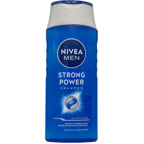 Nivea Men - Shampoo - Strong Power - 250ml / Nivea férfi sampon