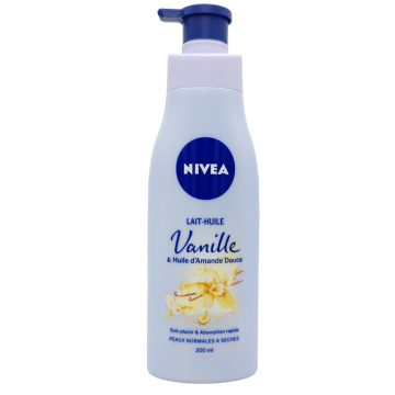   Nivea Body Lotion Sensual Vanilla PUMP - 200 ml / Nivea testápoló [FR]