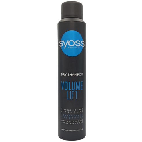 SYOSS Dry Shampoo VOLUME LIFT 200ml / SYOSS száraz sampon [NL,FR,DE,SEDK,NO,FI,GR]