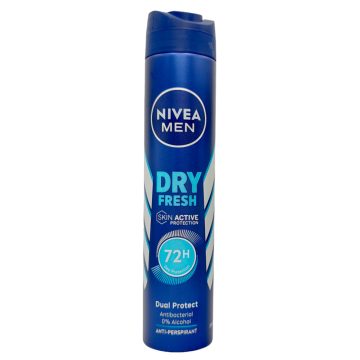   Nivea Deo Men Spray Dry Fresh 72h 200ml / Nivea férfi dezodor [IT,ES,PT,GR,EN]