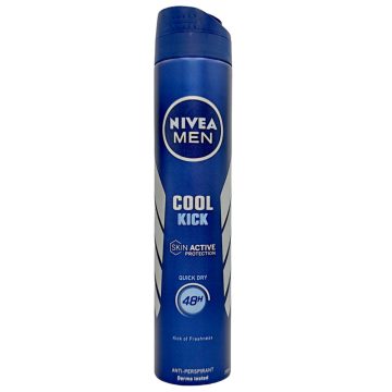   Nivea Deo Men Spray Cool Kick 200ml / Nivea férfi dezodor [IT,ES,PT,GR,EN,HE]