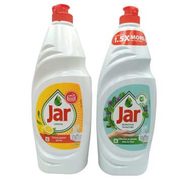   Jar mosogatószer/ Dishwasher 750ml Display (144pcs Lemon+112pcs Tea Tree&Mint)