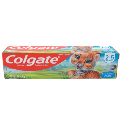 Colgate Toothpaste Kids 2-5 years 50ml / Colgate fogkrém [EN,FR,AR]