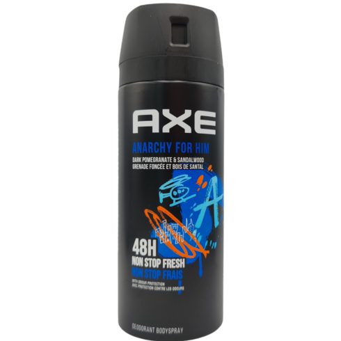 Axe Deo Spray - Anarchy For Him - Dark Pomegranate & Sandalwood - 150ml / Axe dezodor