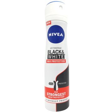   Nivea - Deodorant - Spray - Black & White Invisible - Original - 150ml