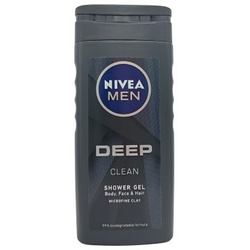 Nivea Men Shower Gel Deep Clean 250ml