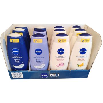 Nivea Shower Gel 500ml Mixed Case 12pcs