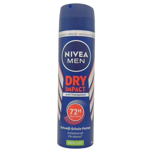 Nivea Men - Deodorant - Spray - Dry Impact - 150ml