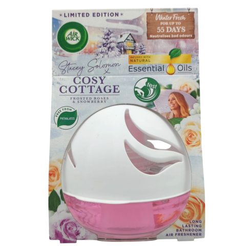 Air Wick Decosphere Cosy Cottage - Frosted Roses & Snowberry - 75ml