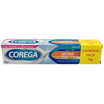 Corega Dental Adhesive Cream 70g Ultra Mint
