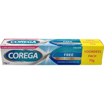 Corega Dental Adhesive Cream 70g Free