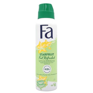 Fa - Deodorant - Spray - Starfruit - Feel Refreshed - 150ml