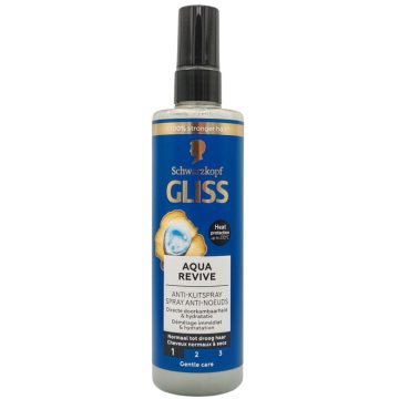 Gliss - Haarspray - Anti Klit - Aqua Revive - 200ml