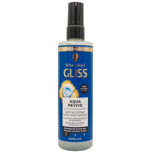 Gliss - Haarspray - Anti Klit - Aqua Revive - 200ml