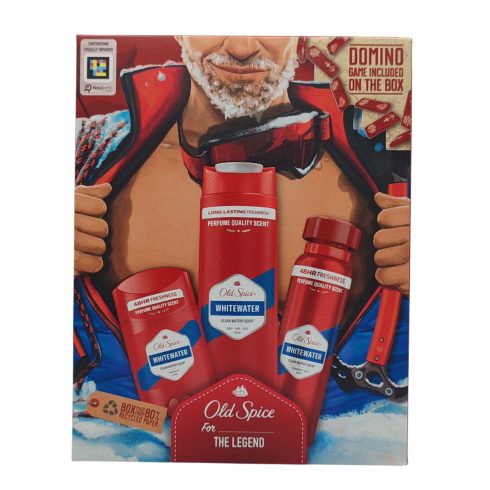 Old Spice Giftset Deo+Stick+Sg Whitewater