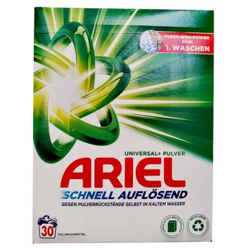 Ariel Washing Powder Fast Dissolving 30W/1,8kg