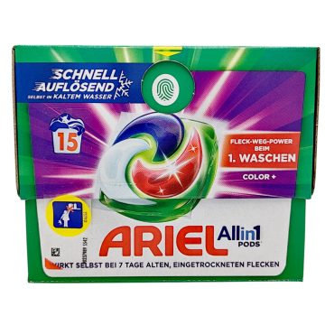 Ariel All in 1 mosókapszula / Pods Color+ 15Wb/306g