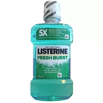Listerine mouthwash 250ml Fresh Burst