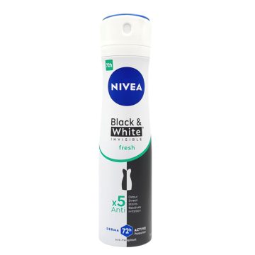 Nivea Deo Spray B&W Invisible Fresh 150ml 