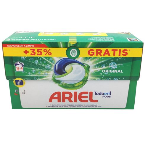 Ariel All in 1 mosókapszula / Pods Original 25+9Wb/697g