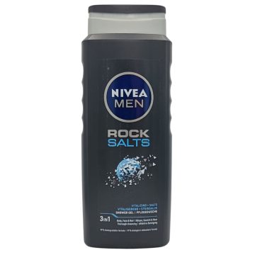Nivea Men Shower Gel Rock Salts 500ml