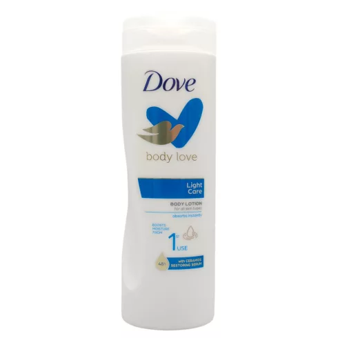 Dove Body Lotion 400ml Light Care
