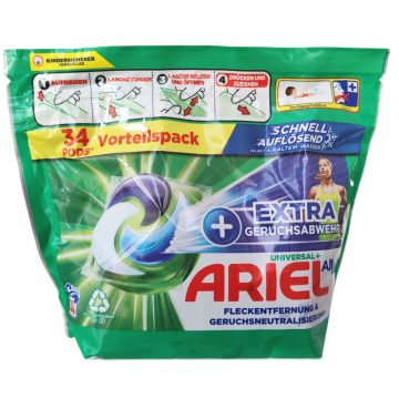   Ariel All in 1 mosókapszula / Pods Universal+ Extra Odor Protection 34Wb/727,6g