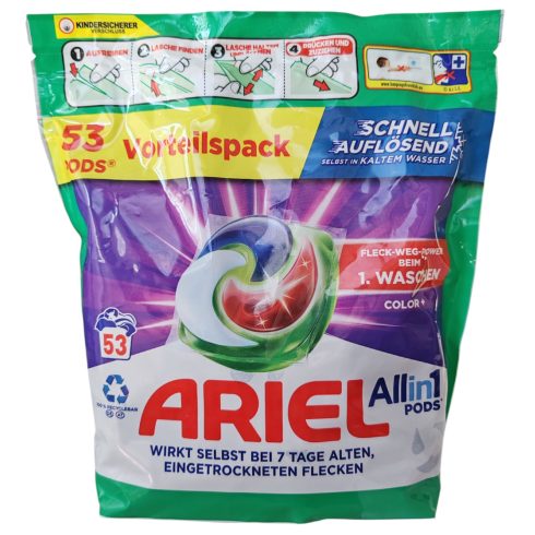Ariel All in 1 mosókapszula / Pods Color+ 53Wb/1081,2g