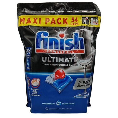 Finish Powerball Capsule - Ultimate - All in 1 Fresh - 54Wb/696g