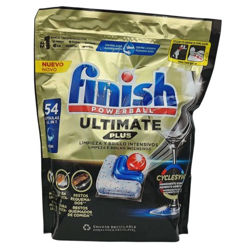 Finish Powerball - Capsule - Ultimate Plus - Fresh - 54Wb/658.8g