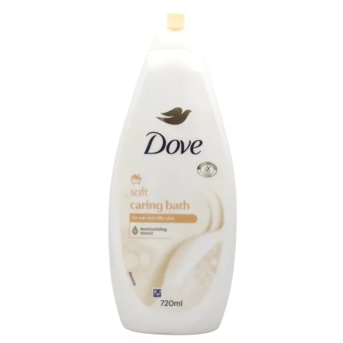 Dove Bath Foam 720ml Caring Bath Soft