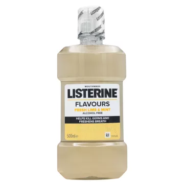 Listerine Mouthwash 500ml Lime & Mint