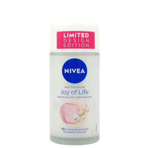 Nivea Roll on 50ml Joy of Life Rose & Lys
