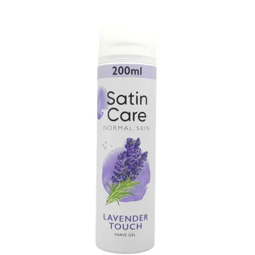   Gillette shaving gel Satin Care 200ml Normal Skin Lavender Touch