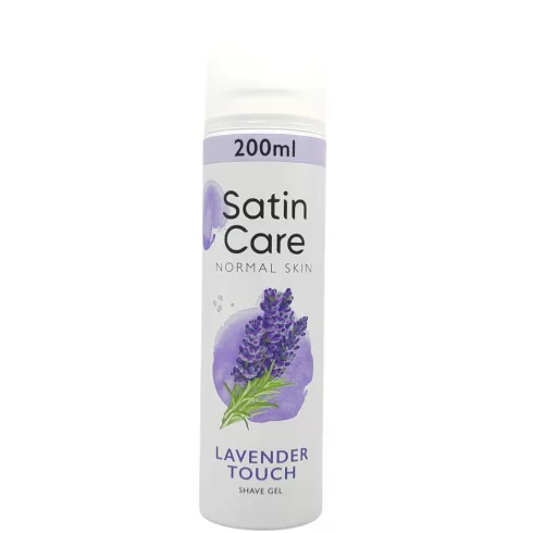 Gillette shaving gel Satin Care 200ml Normal Skin Lavender Touch