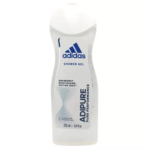 Adidas Shower Gel 250ml Adipure Hydrating 