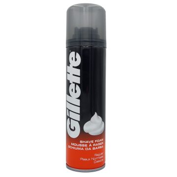   Gillette Shaving foam Regular Original Scent 200ml [UK,IE,SE,FI,DK,GR]