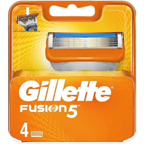 Gilette Cartridges Fusion5 - 4 pc 